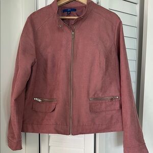 Apt. 9 Women's Mauve Bomber Jacket